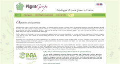 Desktop Screenshot of plantgrape.plantnet-project.org